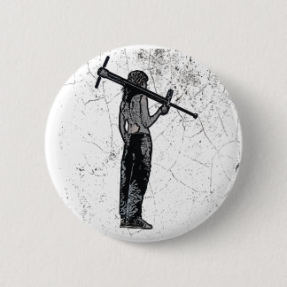 Bóton Redondo 5.08cm Botão do guerreiro de Pogo