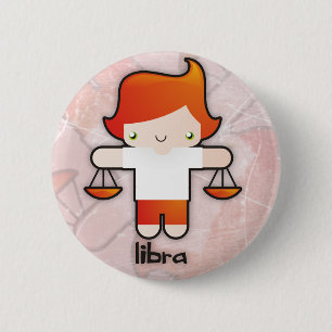 Bóton Redondo 5.08cm Botão do Libra