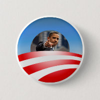 Botão do logotipo de Obama