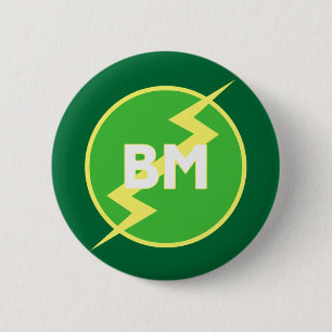 Bóton Redondo 5.08cm Botão do Melhor Homem