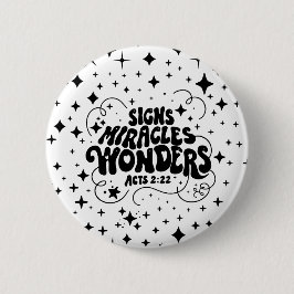 Bóton Redondo 5.08cm Botão do Milagre