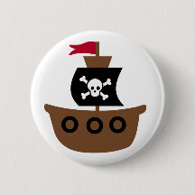 Botão do navio de pirata