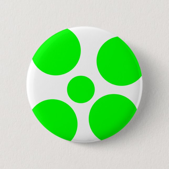 Bóton Redondo 5.08cm Botão do ovo (Frente)