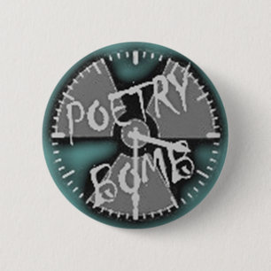 Bóton Redondo 5.08cm botão do poetrybomb