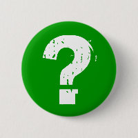 Botão do ponto de interrogação no verde