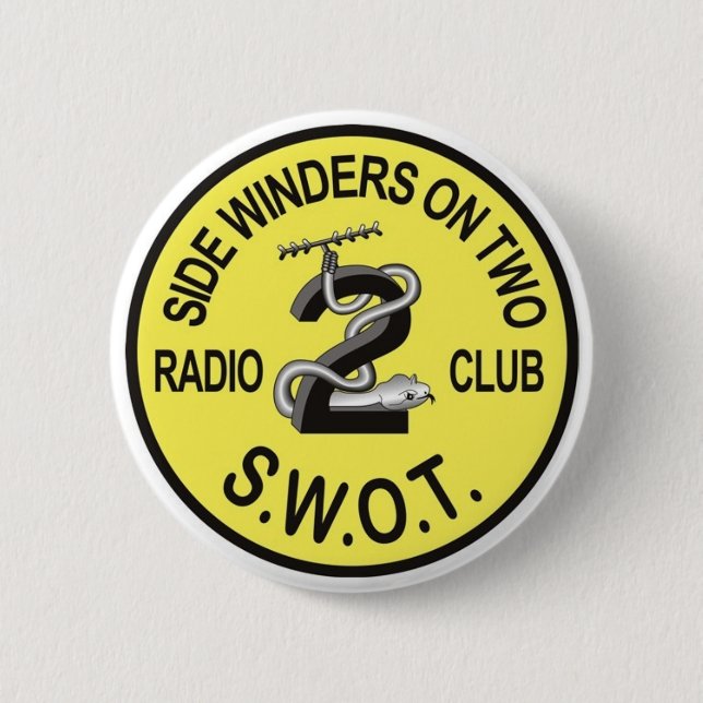 Bóton Redondo 5.08cm Botão do SWOT (Frente)