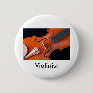 Bóton Redondo 5.08cm Botão do violino para o músico sério