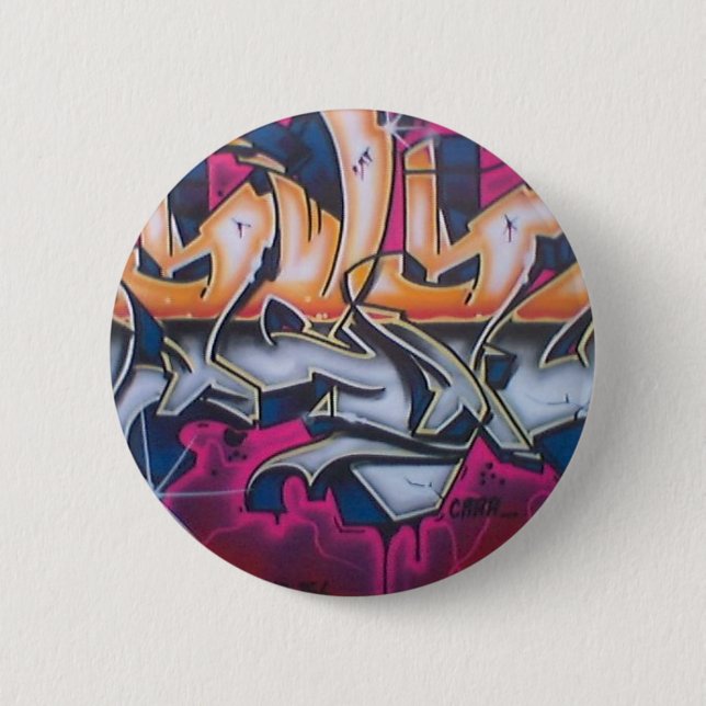 Bóton Redondo 5.08cm botão dos grafites (Frente)