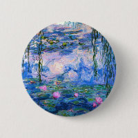 Botão dos lírios de água de Monet