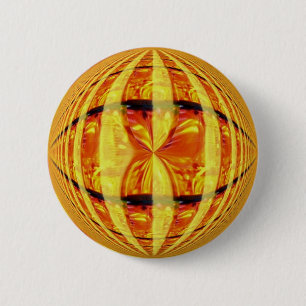 Bóton Redondo 5.08cm Botão Dourado da esfera redondo