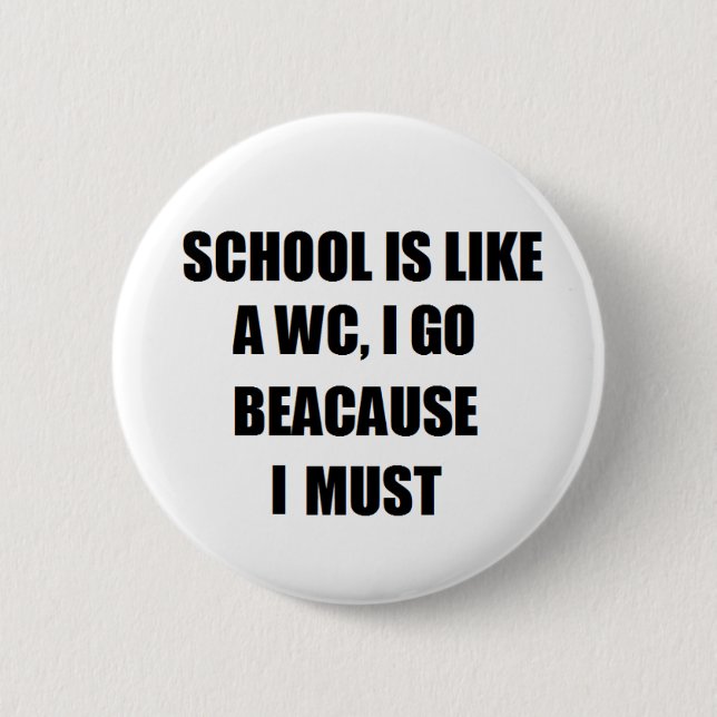 Bóton Redondo 5.08cm Botão engraçado (Frente)