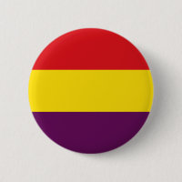 Botão Espanhol da Bandeira Republicana República E