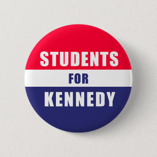 Bóton Redondo 5.08cm Botão Estudantes para Kennedy