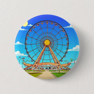 Bóton Redondo 5.08cm Botão Ferris Wheel