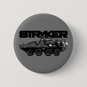 Bóton Redondo 5.08cm Botão Forrado do Stryker
