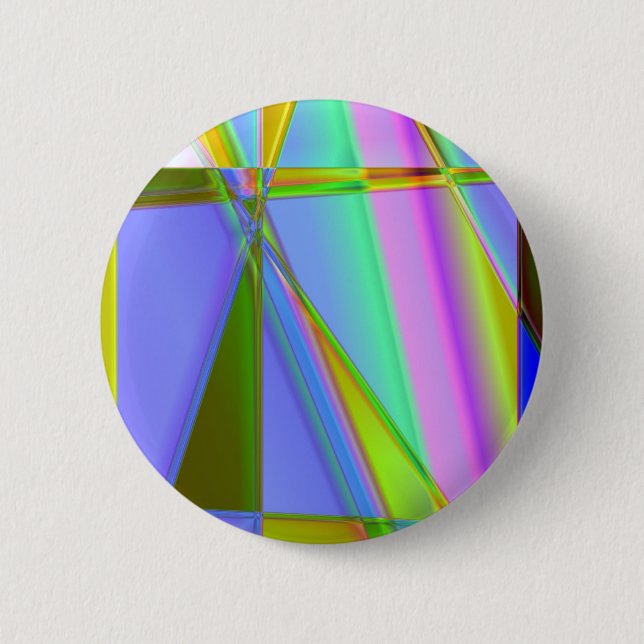 Bóton Redondo 5.08cm Botão Fractals (Frente)