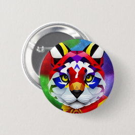 Bóton Redondo 5.08cm Botão Gato de Alexander