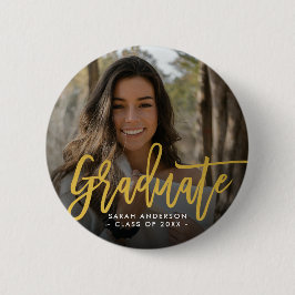 Bóton Redondo 5.08cm Botão Graduação de Foto