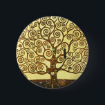Bóton Redondo 5.08cm Botão Gustav Klimt Tree of Life<br><div class="desc">Botão Gustav Klimt Tree of Life. Uma pintura simbólica da fase de ouro de Gustav Klimt terminou em 1909. Um presente de excelente para fãs de Arte Nouveau,  Gustav Klimt,  e pintura simbólica.</div>