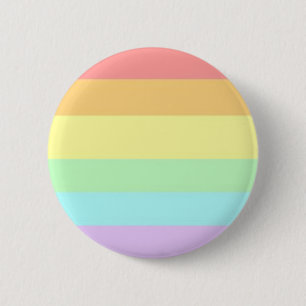 Bóton Redondo 5.08cm Botão Indicador do Mês do Orgulho LGBT do Pastel G
