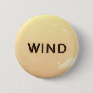 Bóton Redondo 5.08cm Botão inglês adiantado do vento do órgão de