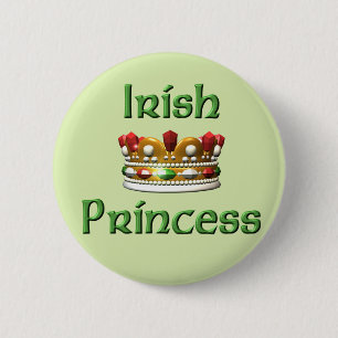 Bóton Redondo 5.08cm Botão irlandês da princesa