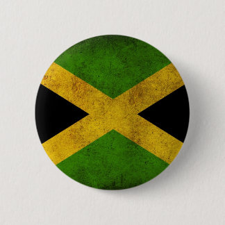 Bóton Redondo 5.08cm Botão jamaicano da bandeira