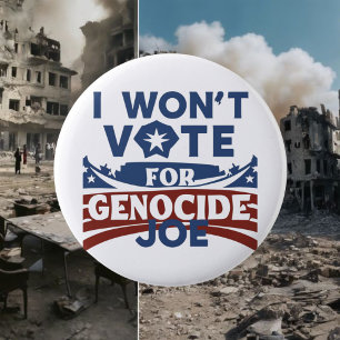 Bóton Redondo 5.08cm botão joe do genocídio