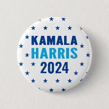 Botão Kamala Harris 2024 para Presidente