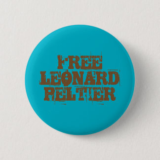 Bóton Redondo 5.08cm Botão livre de Leonard Peltier
