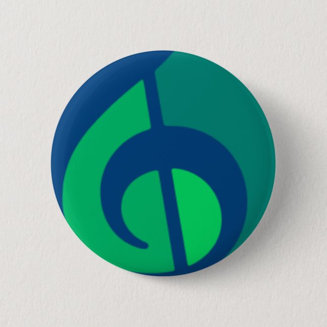 Bóton Redondo 5.08cm Botão Logomark IVH (Frente)