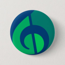 Bóton Redondo 5.08cm Botão Logomark IVH