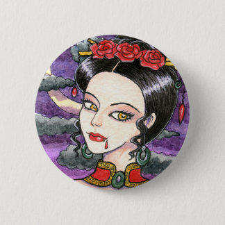 Bóton Redondo 5.08cm Botão mágico gótico da fantasia do vampiro por Ann