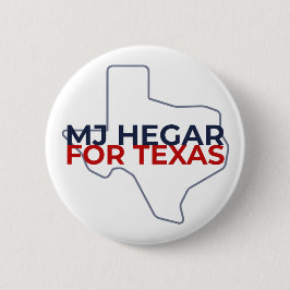 Bóton Redondo 5.08cm Botão MJ Hegar para Texas