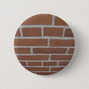 Bóton Redondo 5.08cm Botão Muro de Tijolos