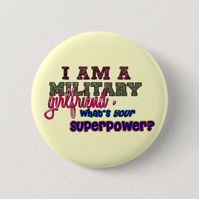 Bóton Redondo 5.08cm Botão - namorada (Frente)