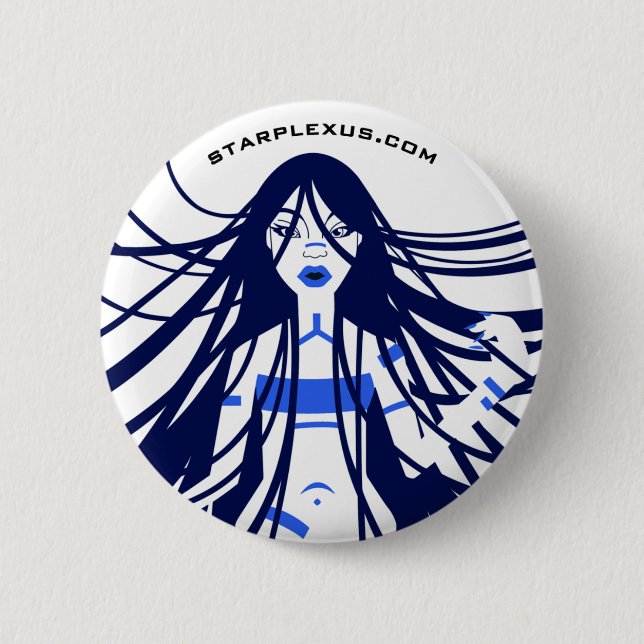 Bóton Redondo 5.08cm botão negativo (Frente)