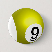 Botão Nine Ball Yellow