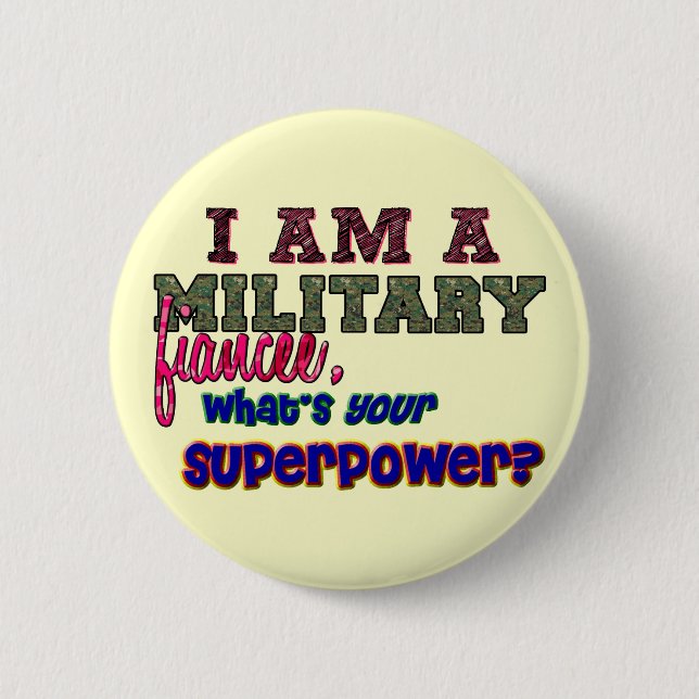 Bóton Redondo 5.08cm Botão - noiva (Frente)