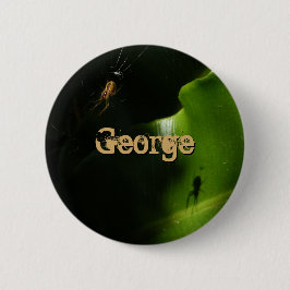 Bóton Redondo 5.08cm Botão Nome do Aranha Pequeno