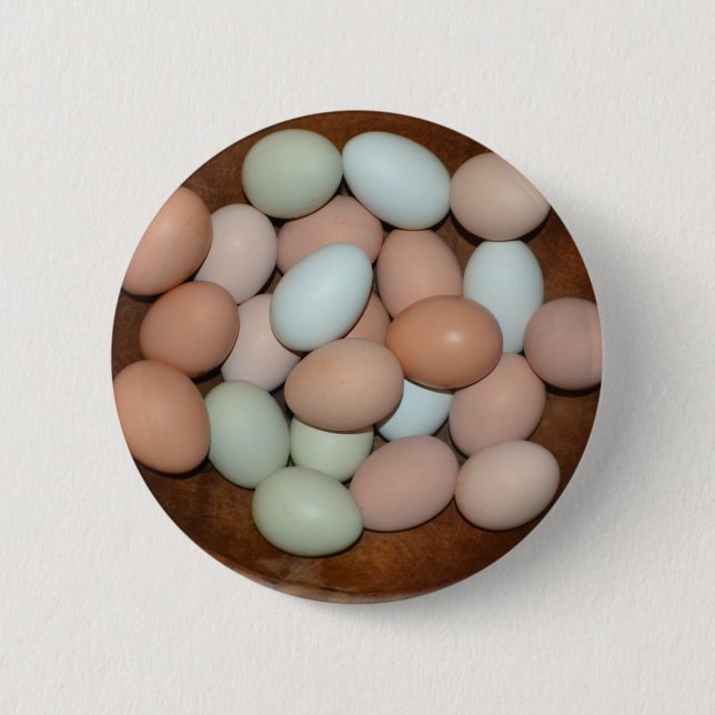 Bóton Redondo 5.08cm Botão Ovo (Frente)