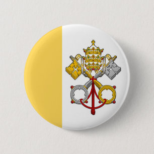 Bóton Redondo 5.08cm Botão papal da bandeira