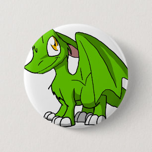 Bóton Redondo 5.08cm Botão peludo do dragão de Recolorable SD dos