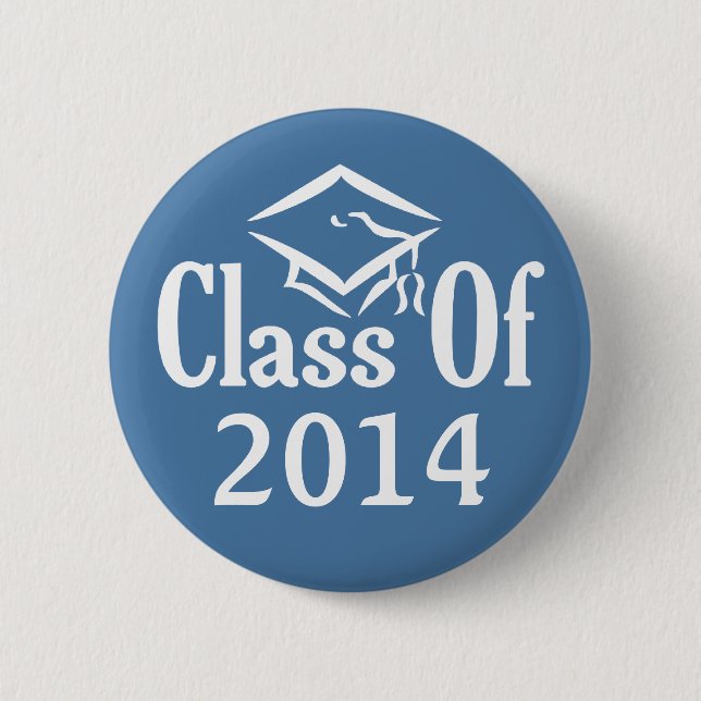 Bóton Redondo 5.08cm Botão personalizado Classe QUALQUER ANO (Frente)