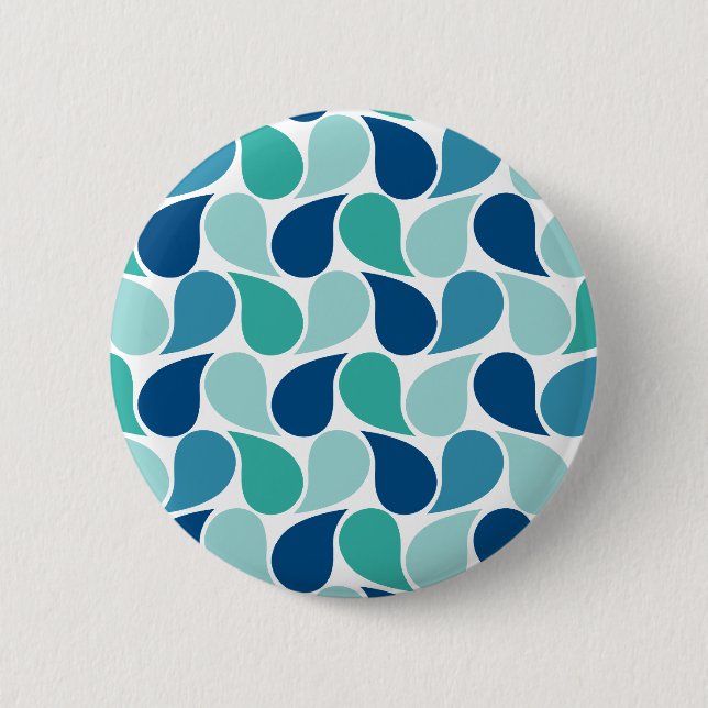 Bóton Redondo 5.08cm Botão personalizado 'Descartar padrão' (Frente)