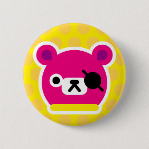 Bóton Redondo 5.08cm Botão - Pinko