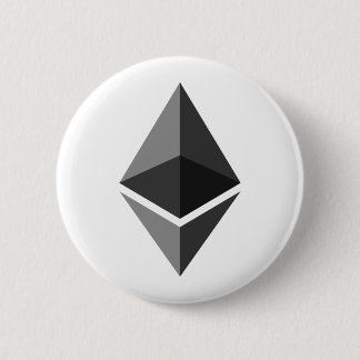 Bóton Redondo 5.08cm Botão/pino de Ethereum
