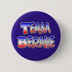 Bóton Redondo 5.08cm Botão Político Patriótico da Equipe Bernie Sanders