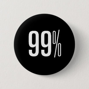Bóton Redondo 5.08cm Botão preto de 99%