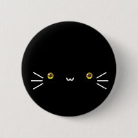 botão preto do neko